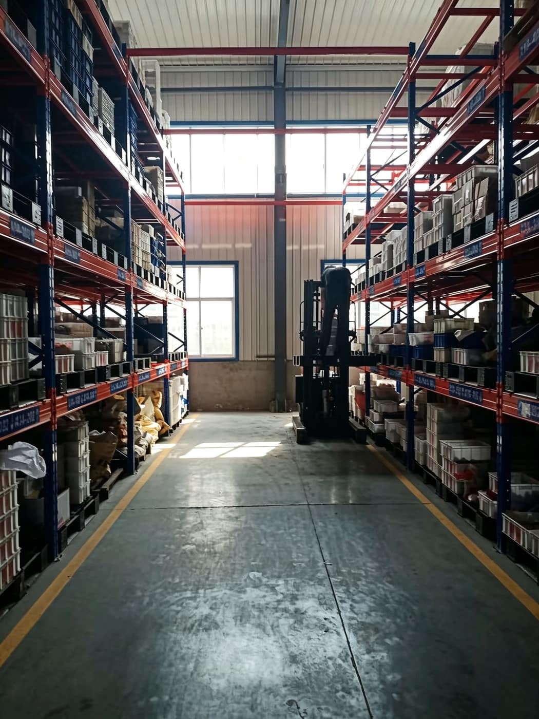 High-pressure piping shop